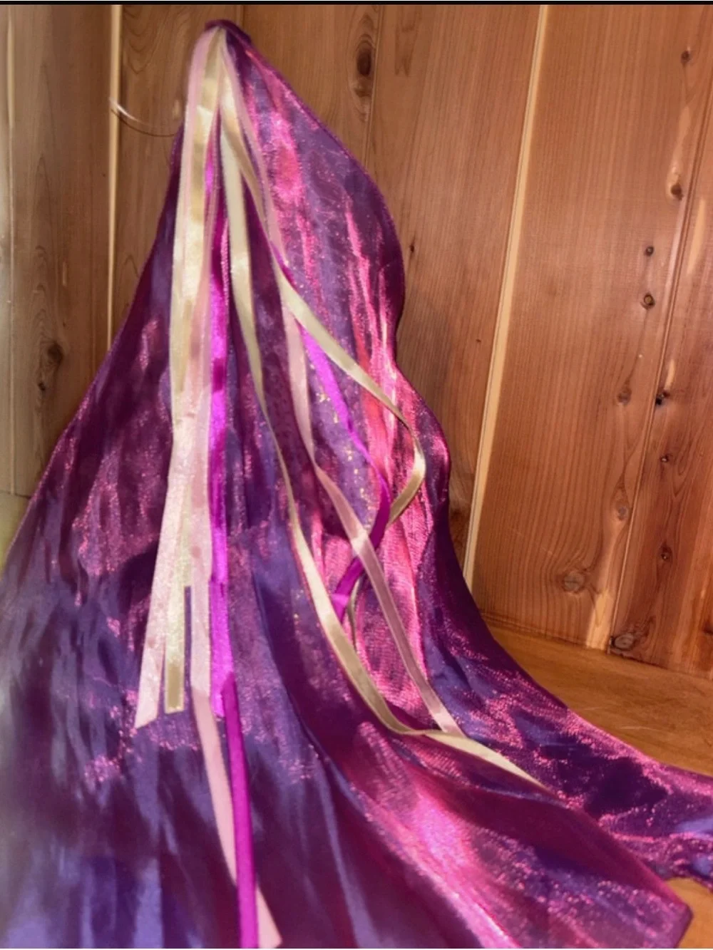 Disney Parks Rupunzel Satin Fabric hat